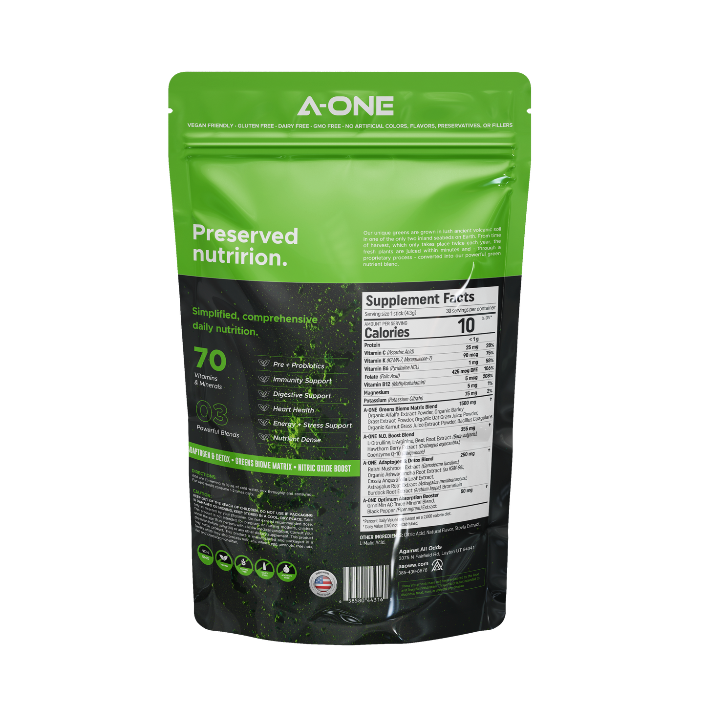 Activ Greens Bolsa de 30 sobres